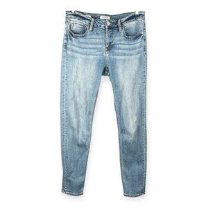Vigoss Thompson Tomboy Jeans Women’s 29 Medium Wash Blue Slim Mid Rise Denim